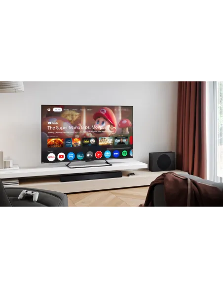 Televisor Sharp 50HR7265E QLED 4K 144 Hz con Google TV