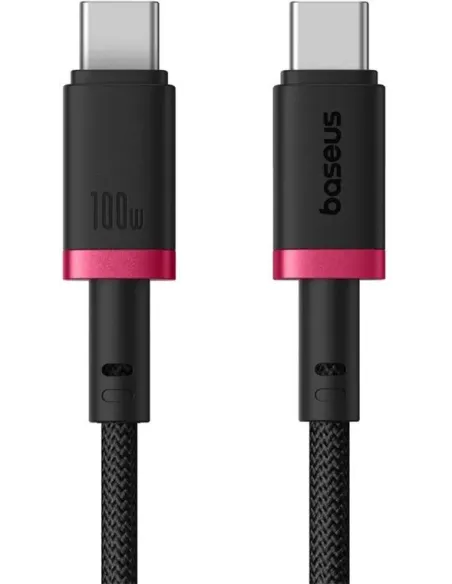 Baseus Dura Cable USB-C a USB-C 100W 2 m Negro