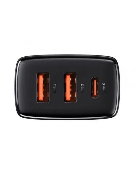Baseus CCXJ-E01: cargador 30W 3 puertos (USB-C)