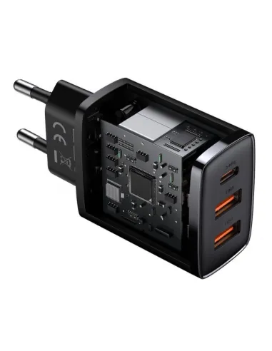 Baseus CCXJ-E01: cargador 30W 3 puertos (USB-C)
