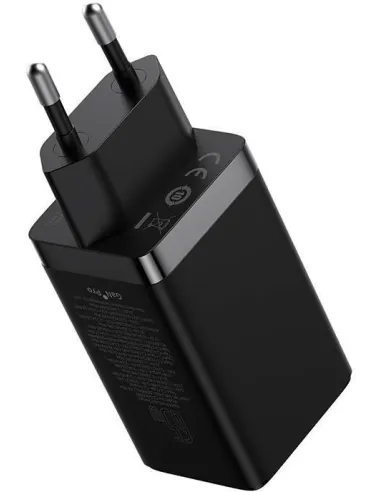 Baseus GaN5 Pro 3 65W: cargador USB-C 2C+USB-A
