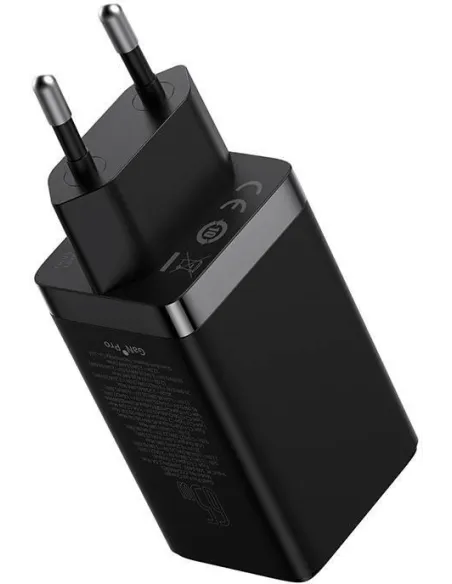 Baseus GaN5 Pro 3 65W: cargador USB-C 2C+USB-A