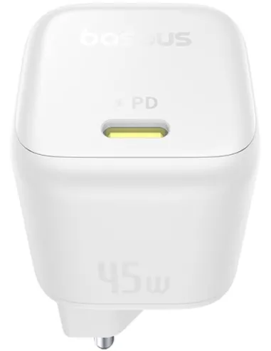Baseus PicoGo Blanco 45W: cargador USB-C GaN compacto