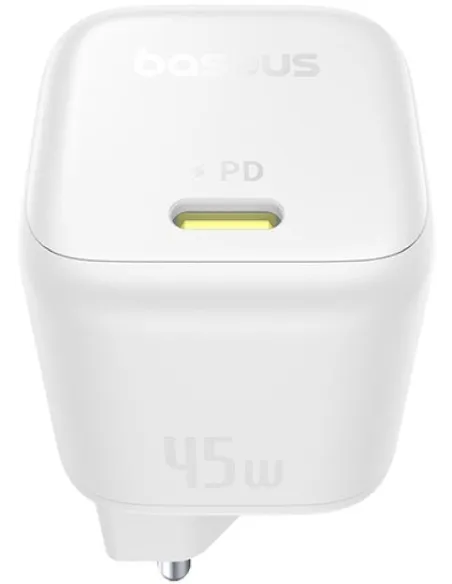 Baseus PicoGo Blanco 45W: cargador USB-C GaN compacto