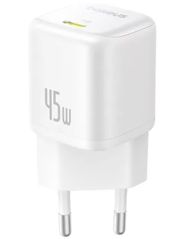 Baseus PicoGo Blanco 45W: cargador USB-C GaN compacto