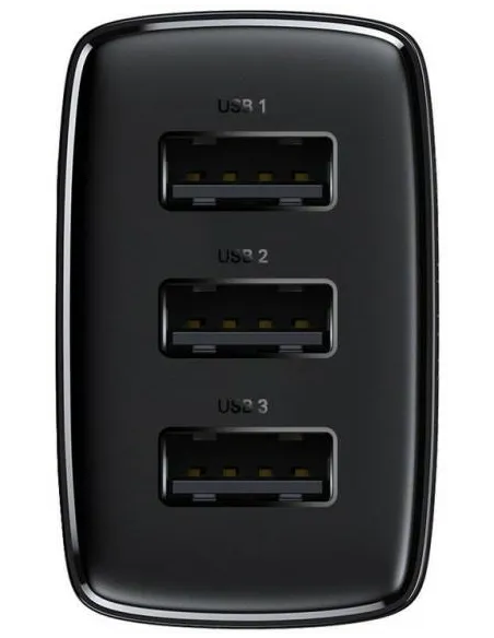 Baseus CCXJ020101 Compact 17W: cargador 3 USB-A de pared