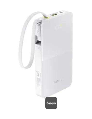 Baseus EnerFill FP11 Blanco : power bank 10000mAh 15W