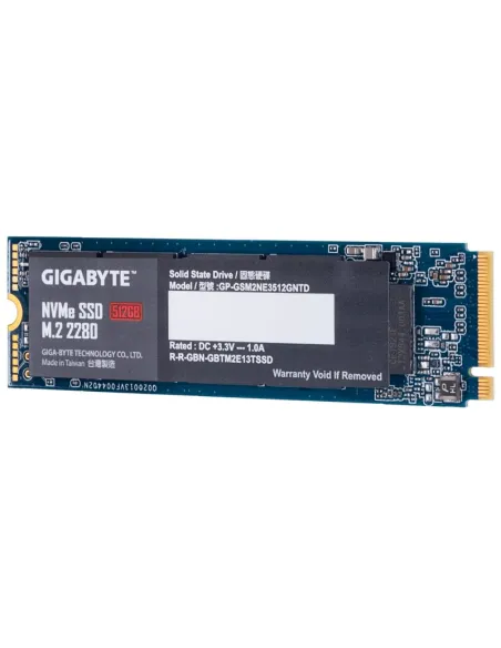 Disco Duro Gigabyte NVMe SSD 512GB M.2 PCIe 3.0