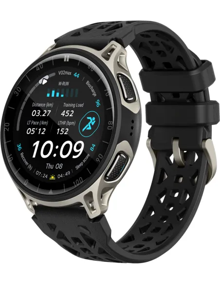 Amazfit Cheetah 2 Pro Negro Bluetooth NFC WiFi 48mm AMOLED Titanio One Size Resistencia Agua 5ATM SpO2 Pulsómetro