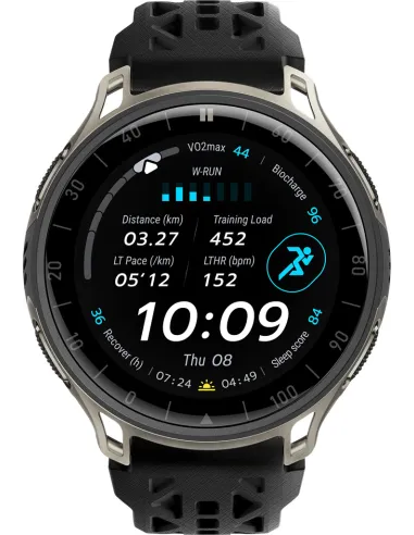 Reloj running GPS dual de 48 mm Amazfit Cheetah 2 Pro Negro