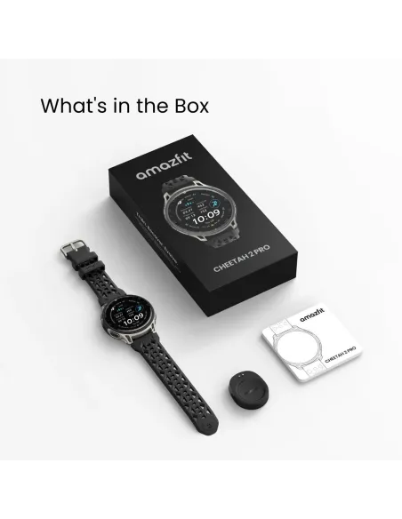 Reloj running GPS dual de 48 mm Amazfit Cheetah 2 Pro Negro