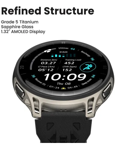 Reloj running GPS dual de 48 mm Amazfit Cheetah 2 Pro Negro