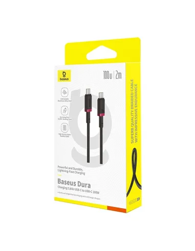 Baseus Dura: cable USB-C a USB-C 100 W 2 m