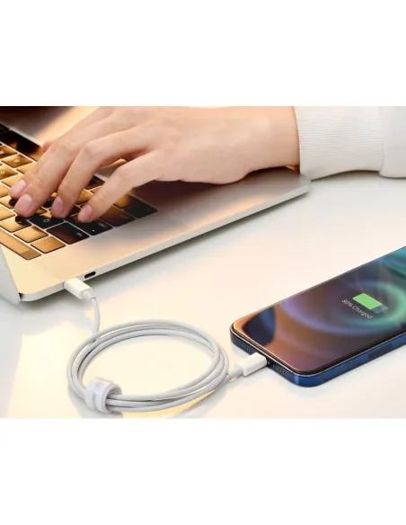 Cable USB-C a Lightning Baseus Silky 20W 1 m