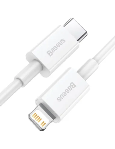 Cable USB-C a Lightning Baseus Silky 20W 1 m