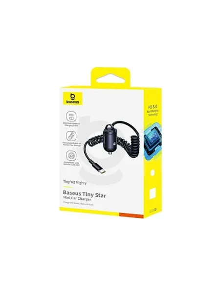 Cargador de Coche Baseus Tiny Star Mini USB-C 30W