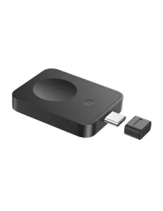 Baseus MagPro Cargador Inalámbrico Magnético para Apple Watch 2,5 W USB-C Negro-1406088