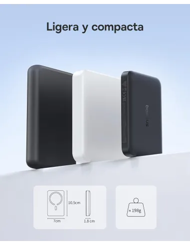 Baseus EnerFill FM11 Negro : power bank magnética 30 W