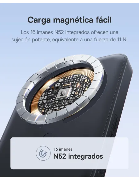 Baseus EnerFill FM11 Negro : power bank magnética 30 W