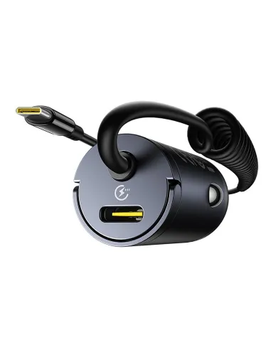 Baseus Tiny Star Mini Negro 30W: cargador coche USB-C