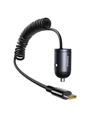 Baseus Tiny Star Mini Negro 30W: cargador coche USB-C