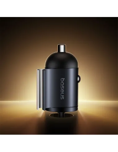 Baseus Tiny Star Mini Negro 30W: cargador coche USB-C