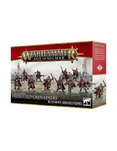 Freeguild Grenadiers Granaderos del Gremio Libre Cities of Sigmar Warhammer Age of Sigmar