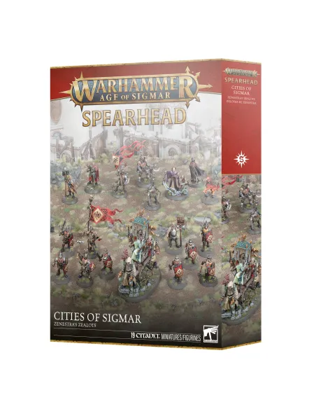 Spearhead: Zenestra’s Zealots Punta de lanza: Fervientes de Zenestra Cities of Sigmar Warhammer Age of Sigmar