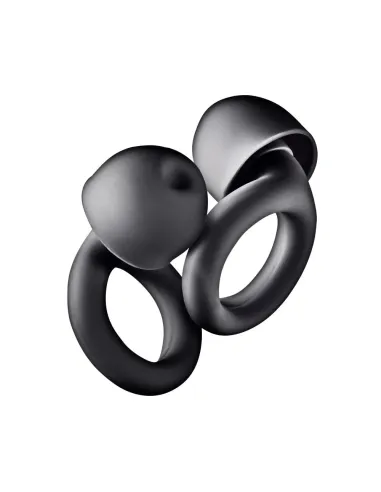 NGS NOON Black: tapones silicona 23 dB con estuche