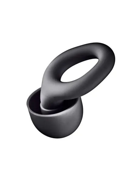 NGS NOON Black: tapones silicona 23 dB con estuche