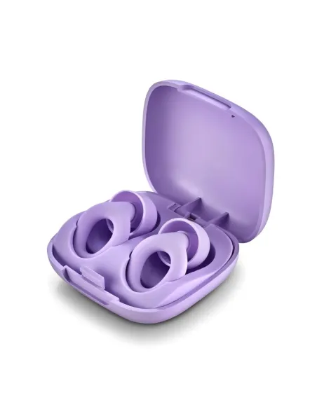 NGS NOON Purple: tapones silicona 23 dB con estuche