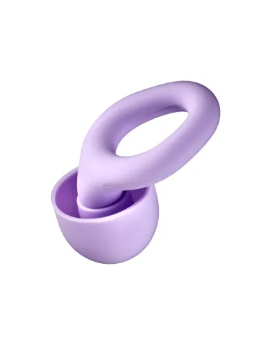NGS NOON Purple: tapones silicona 23 dB con estuche