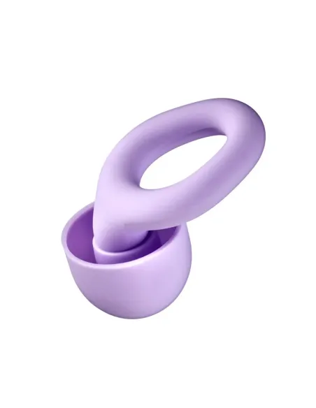 NGS NOON Purple: tapones silicona 23 dB con estuche