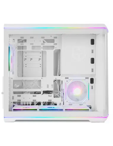 Caja Semitorre ATX Nox Hummer Anvil aRGB Blanca