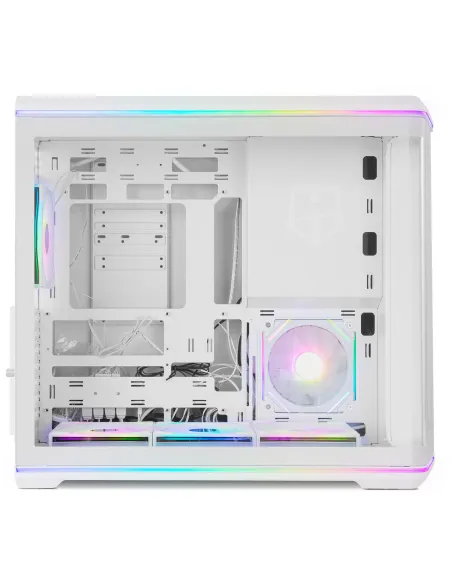 Caja Semitorre ATX Nox Hummer Anvil aRGB Blanca