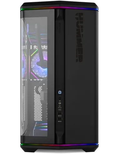 Caja Semitorre ATX Nox Hummer Anvil aRGB Negra