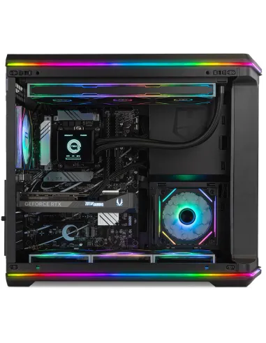 Caja Semitorre ATX Nox Hummer Anvil aRGB Negra