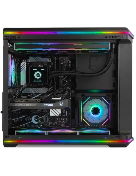 Caja Semitorre ATX Nox Hummer Anvil aRGB Negra