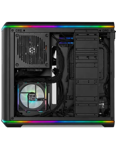 Caja Semitorre ATX Nox Hummer Anvil aRGB Negra