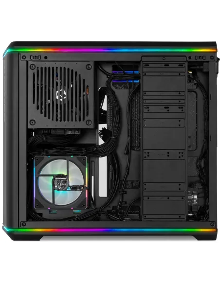 Caja Semitorre ATX Nox Hummer Anvil aRGB Negra