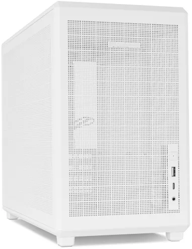 NOX Hummer Refresh Blanca Mini Torre M-ATX Total Mesh