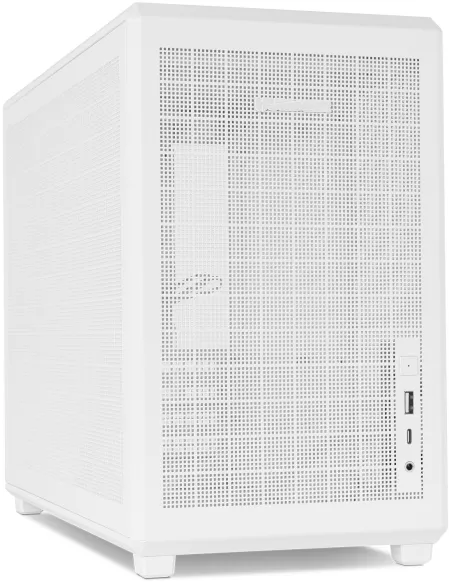 NOX Hummer Refresh Blanca Mini Torre M-ATX Total Mesh