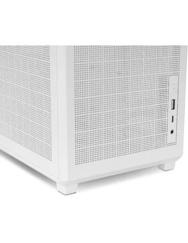 Torre NOX Hummer Refresh Blanca Micro-ATX con asa