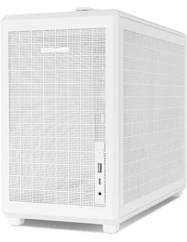 Torre NOX Hummer Refresh Blanca Micro-ATX con asa