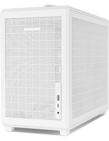 Torre NOX Hummer Refresh Blanca Micro-ATX con asa