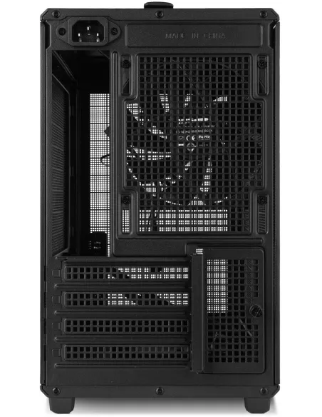 Torre NOX Hummer Refresh Negra Micro-ATX mesh con asa