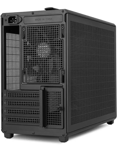 Torre NOX Hummer Refresh Negra Micro-ATX mesh con asa