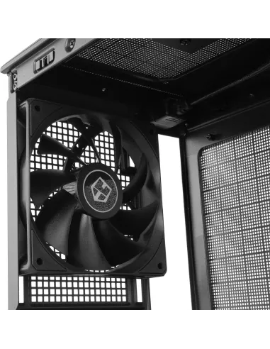 Torre NOX Hummer Refresh Negra Micro-ATX mesh con asa