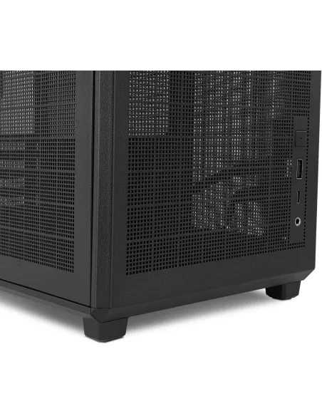 Torre NOX Hummer Refresh Negra Micro-ATX mesh con asa