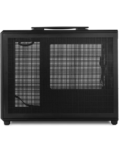 Torre NOX Hummer Refresh Negra Micro-ATX mesh con asa